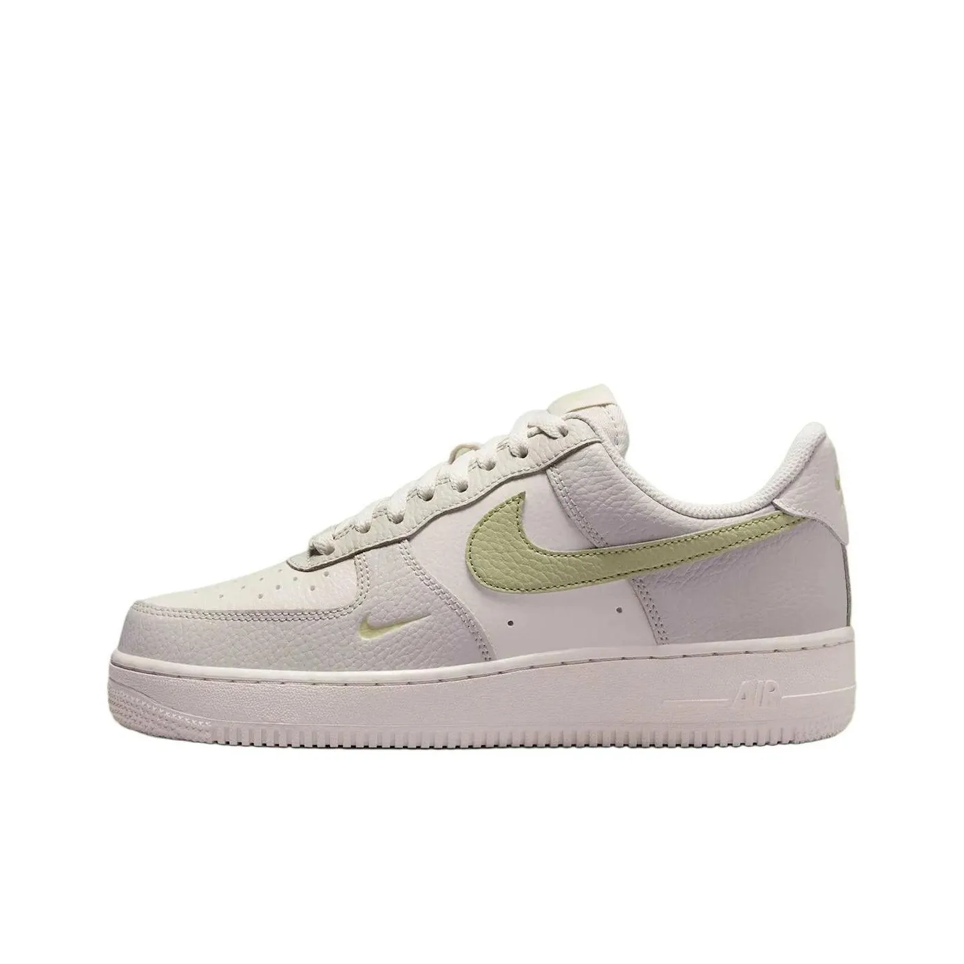 Nike Air Force 1 Anti Slip Wear Resistant Low Top Skateboard Shoes Unisex White Green