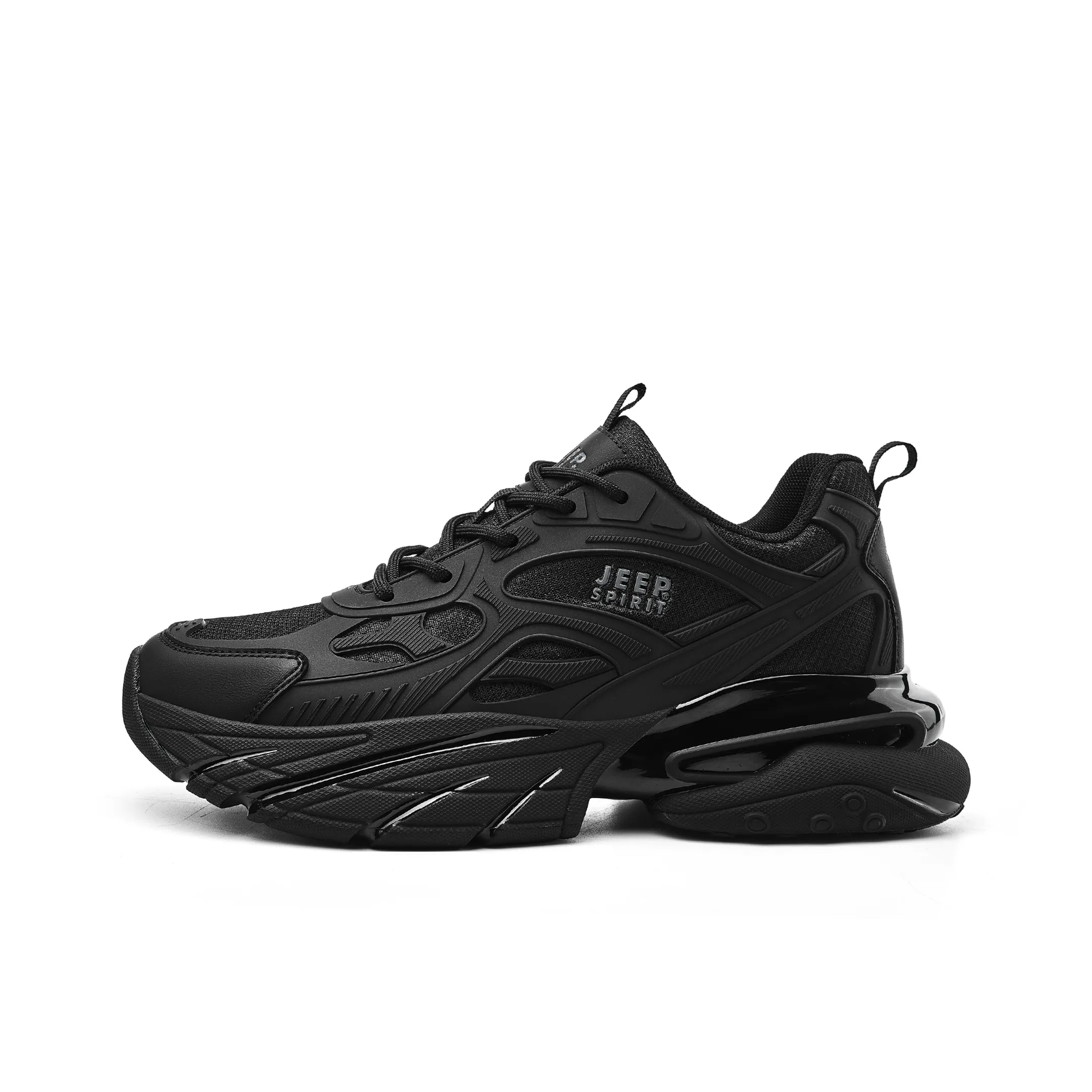 JEEP SPIRIT Darth Vader Low Top Chunky Sneakers Men's Black