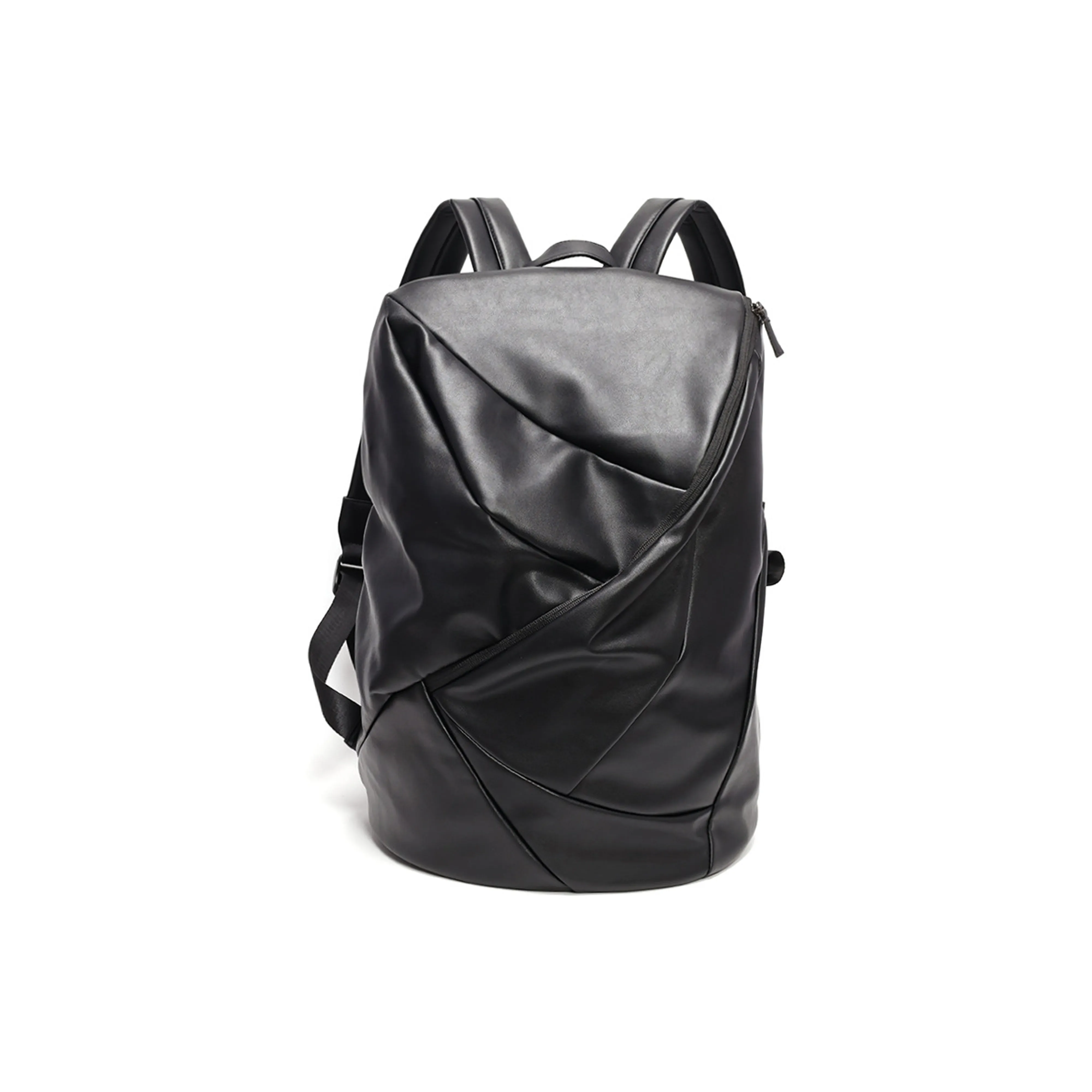 KONADCT PU Backpack Regular Unisex Versatile Black