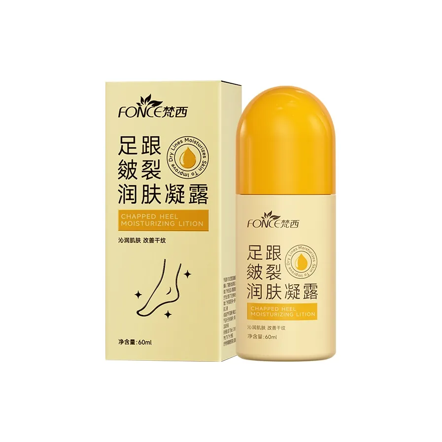 FONCE Каблук Текучая Увлажняющая Гель Устойчивый к Растрескиванию Отшелушивающий Мертвая Кожа 60 мл в Бутылке