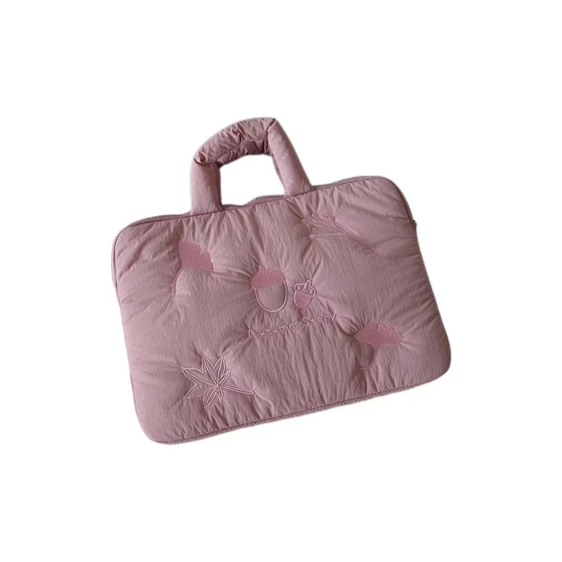 ALOENEY Полиэстер Ноутбук Сумка Стандартная Унисекс Темно-розовый Серо-синий Абрикосовый