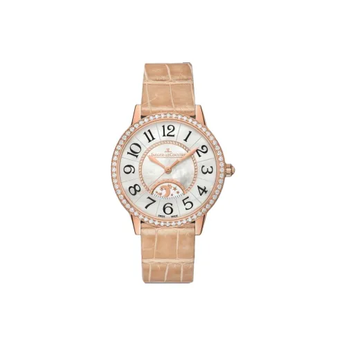 Jaeger LeCoultre Автоматический Механический Movement Женские Date Collection RENDEZ VOUS Часы 36 мм Жемчужная раковина Цвет
