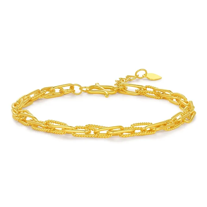 CHJ JEWELLERY Gold Bracelet Women's