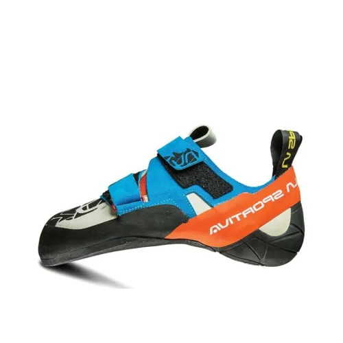 LA SPORTIVA Уличная обувь Низкий верх Сине-оранжевый Черный Женская