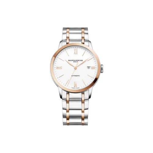 Baume & Mercier Автоматический Механический Movement Унисекс Часы 40 мм Белые