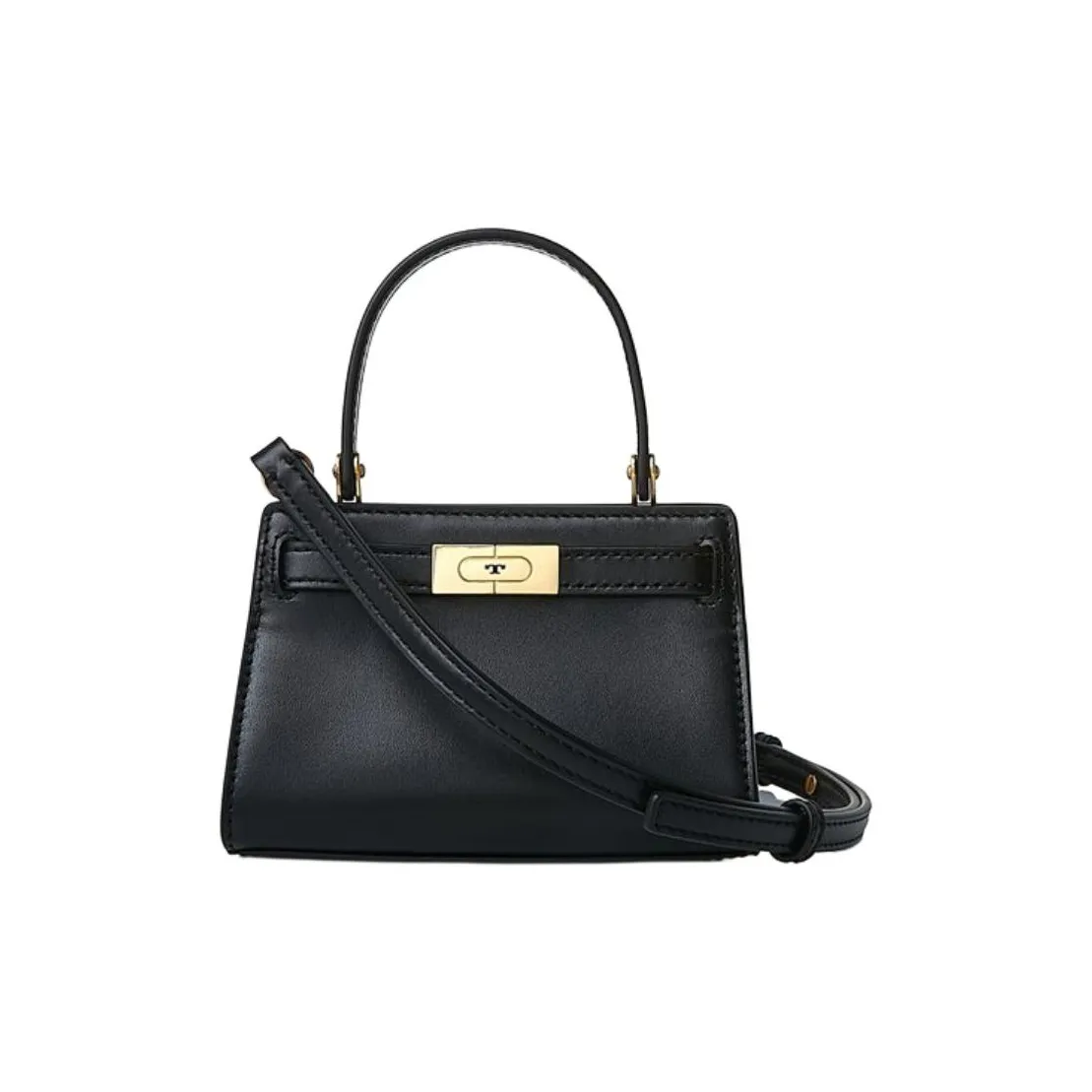 TORY BURCH Lee Radziwill Cow Leather Handbag, Shoulder Bag, Crossbody Bag Extra Small Women's