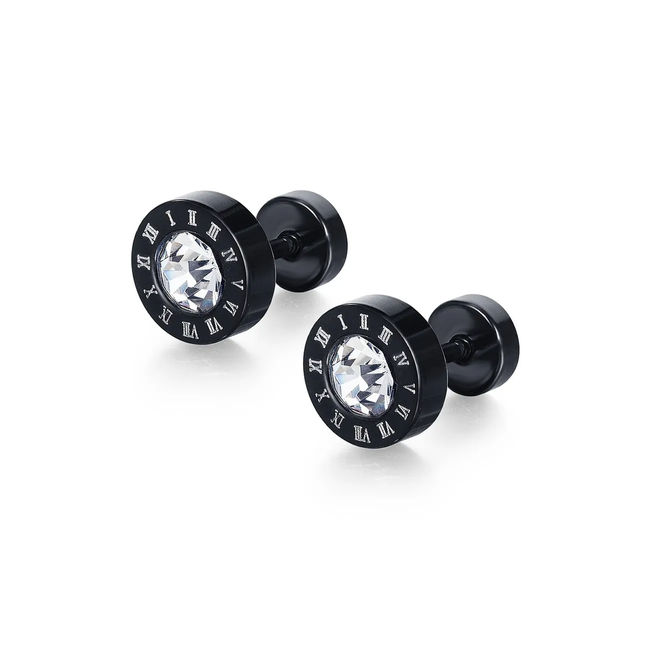 MIDNIGHT MOMENT Alloy Stud Earrings Unisex
