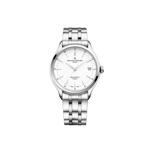 Baume & Mercier Автоматический Механический Movement Унисекс Часы 40 мм Белые