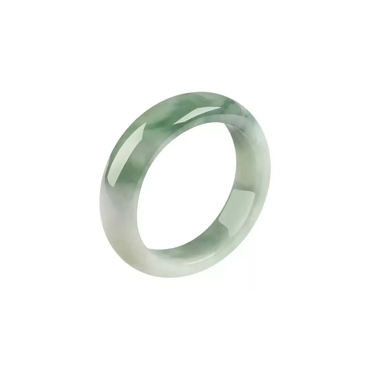 YUDI Glutinous Jade Rings Unisex