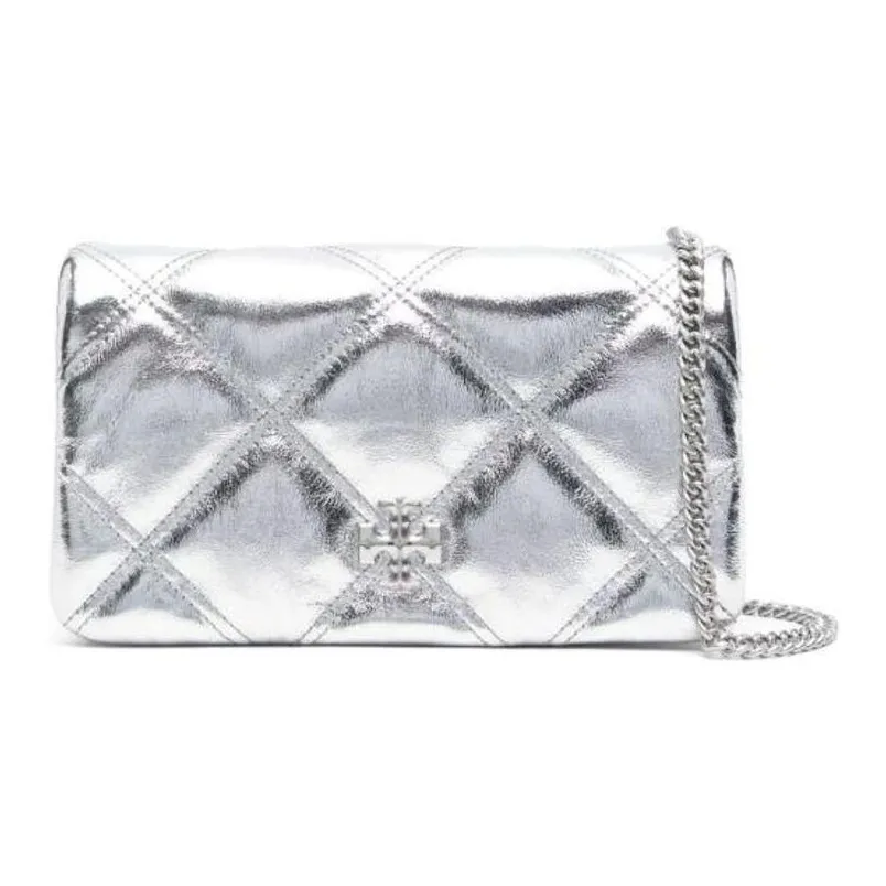 TORY BURCH Kira (Красный) Кожа Сумка через плечо Кошелек Мини Women's Silver