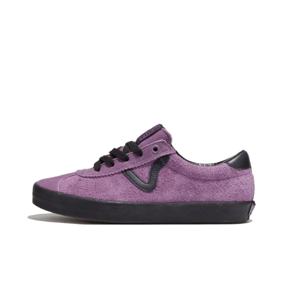 Vans Sports Low Top Skateboard Shoes Women's Purple