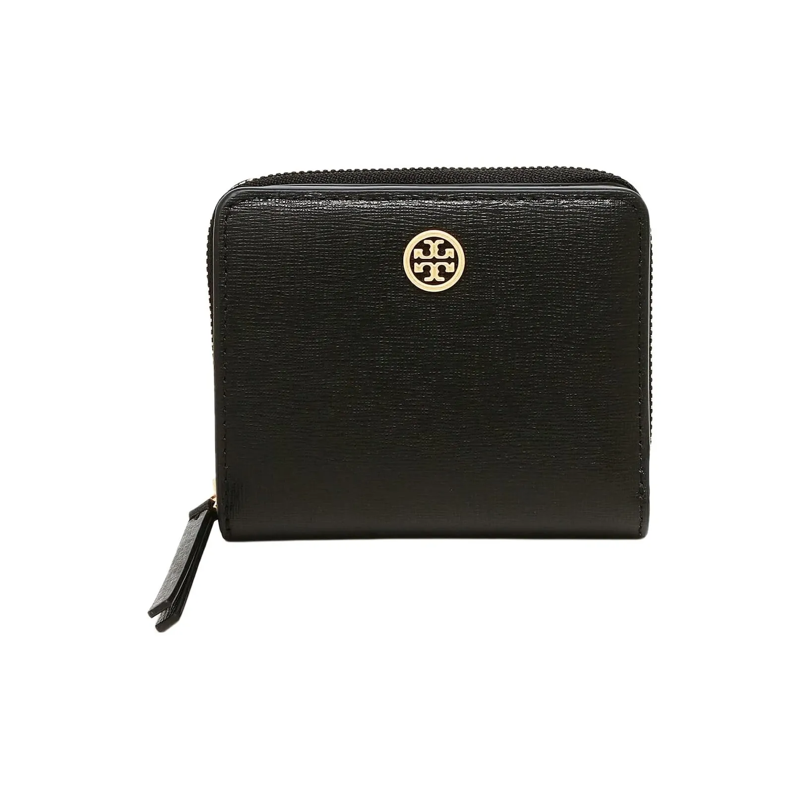 TORY BURCH Calfskin Wallet Women's Black