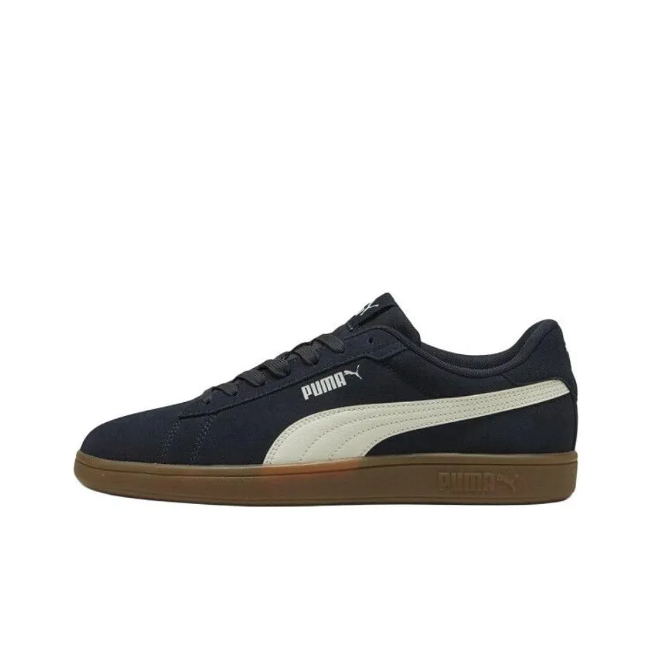 PUMA Smash 3.0 Abrasion Resistant Low Top Skateboard Shoes Unisex Blue White