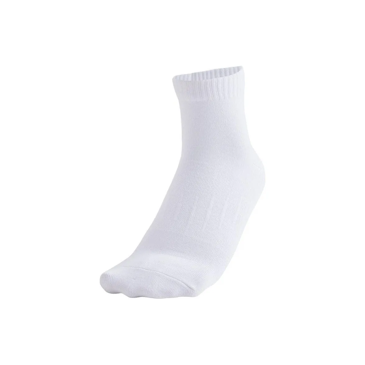 Anta Variety Training Collection Running Socks Unisex Pure White