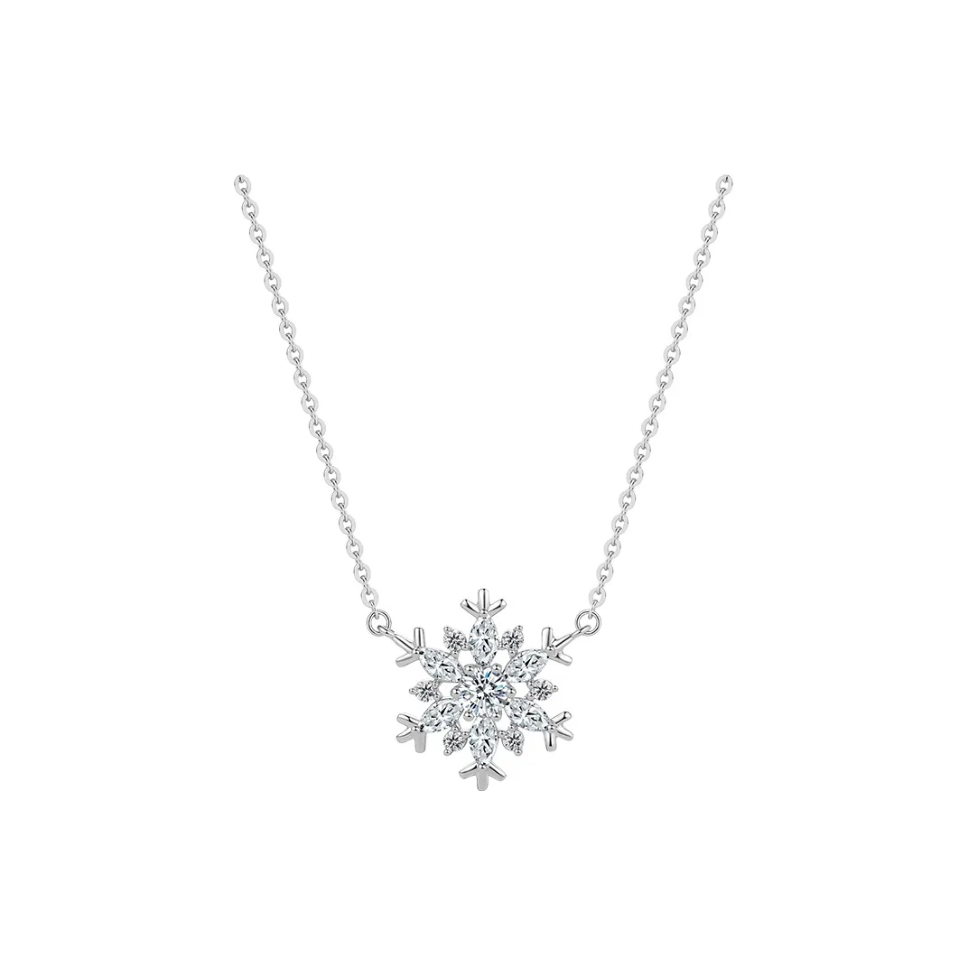 ZHOU LIU FU S925 Sterling Silver Necklaces Women's
