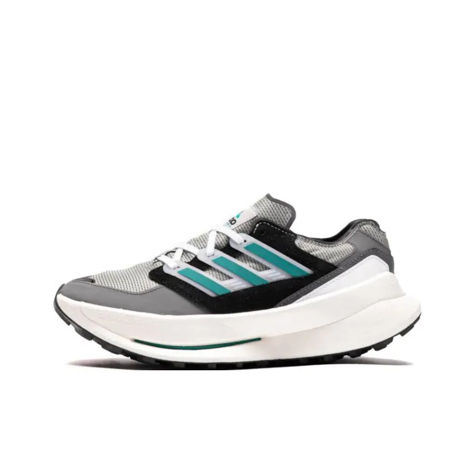Adidas EQUIPMENT Series Running Shoes Unisex Low-Top Black Gray Green