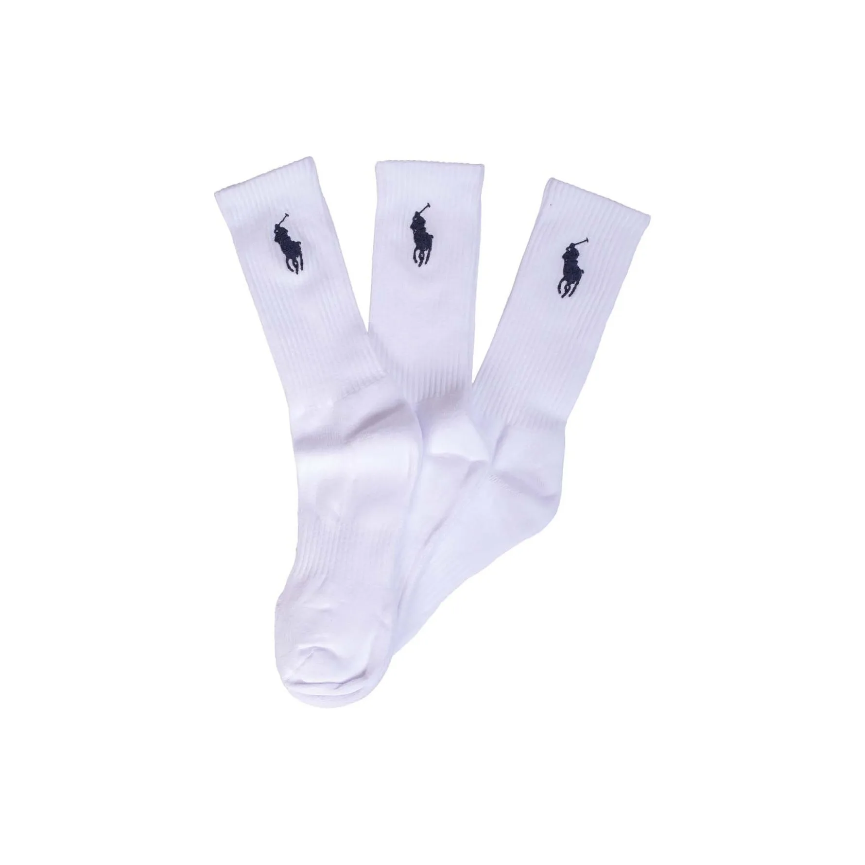 Polo Ralph Lauren Pony Embroidered Three Pack Socks