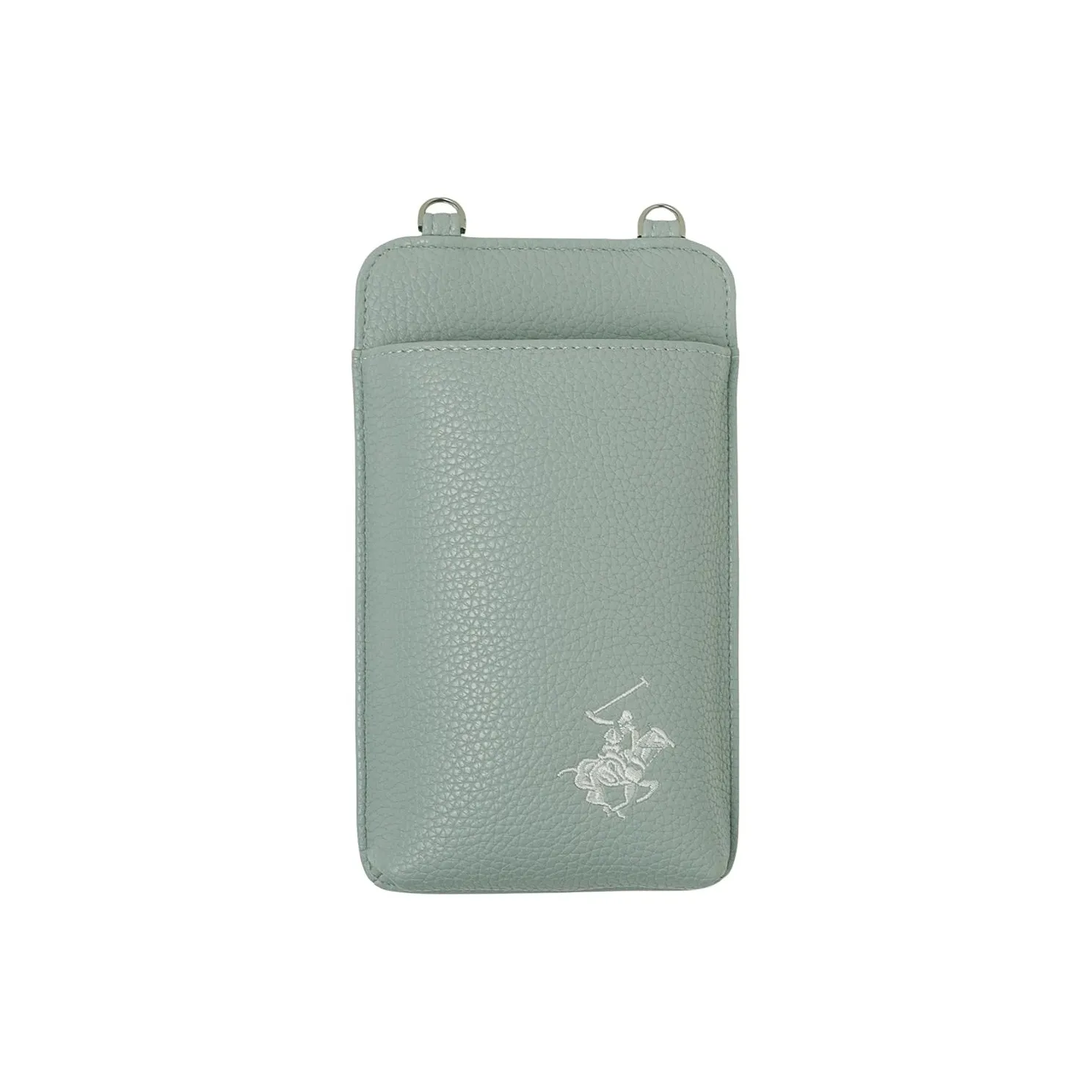 BEVERLY HILLS POLO CLUB PU Cell Phone Pouch Men's Sax Blue