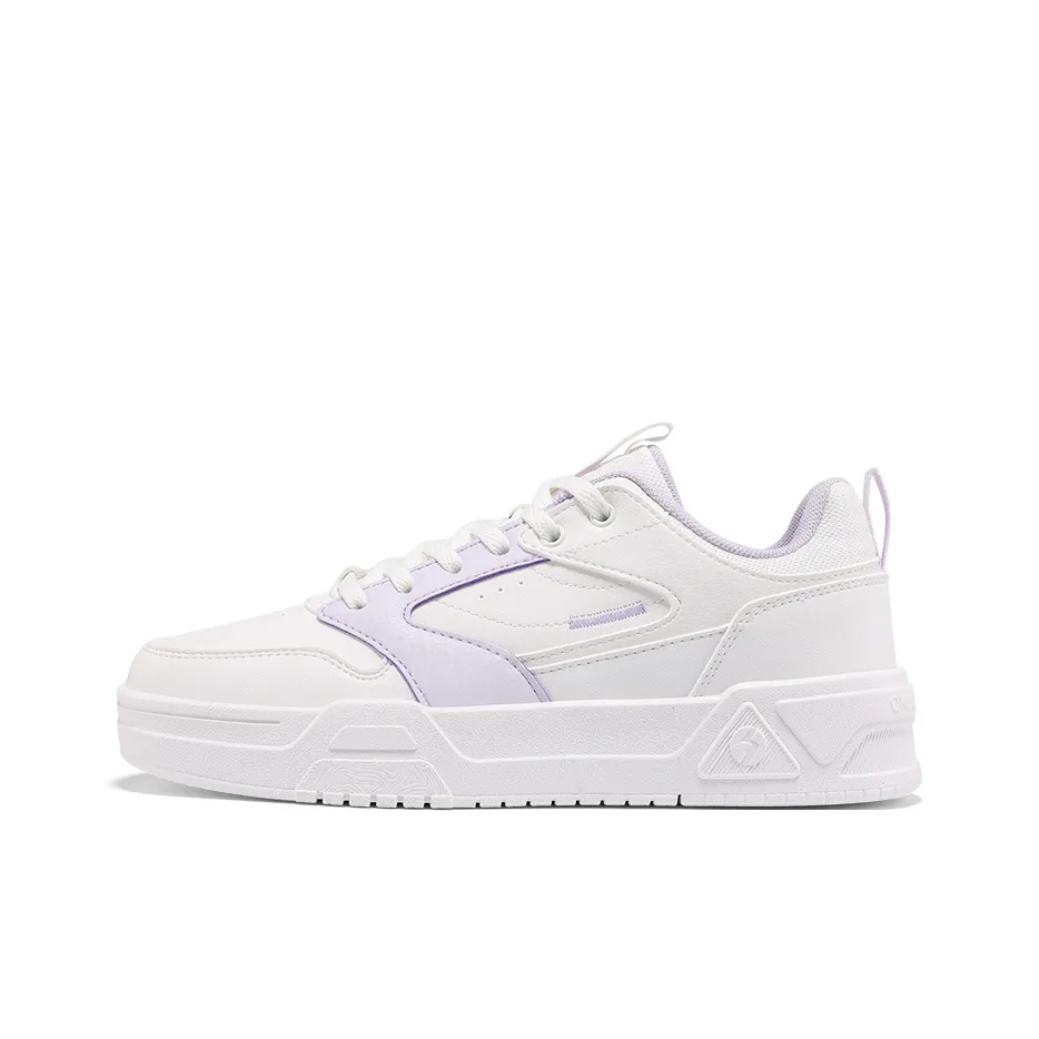 361° Soda 2 Anti-Slip Wear-Resistant Low-Top Skateboard Shoes Women's White Purple