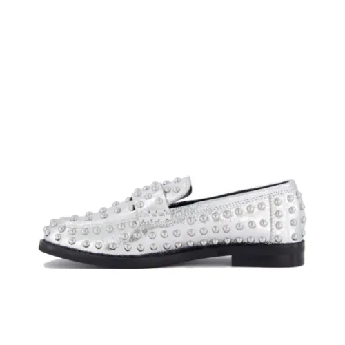 STEVE MADDEN Лоферы Серебряные Женские