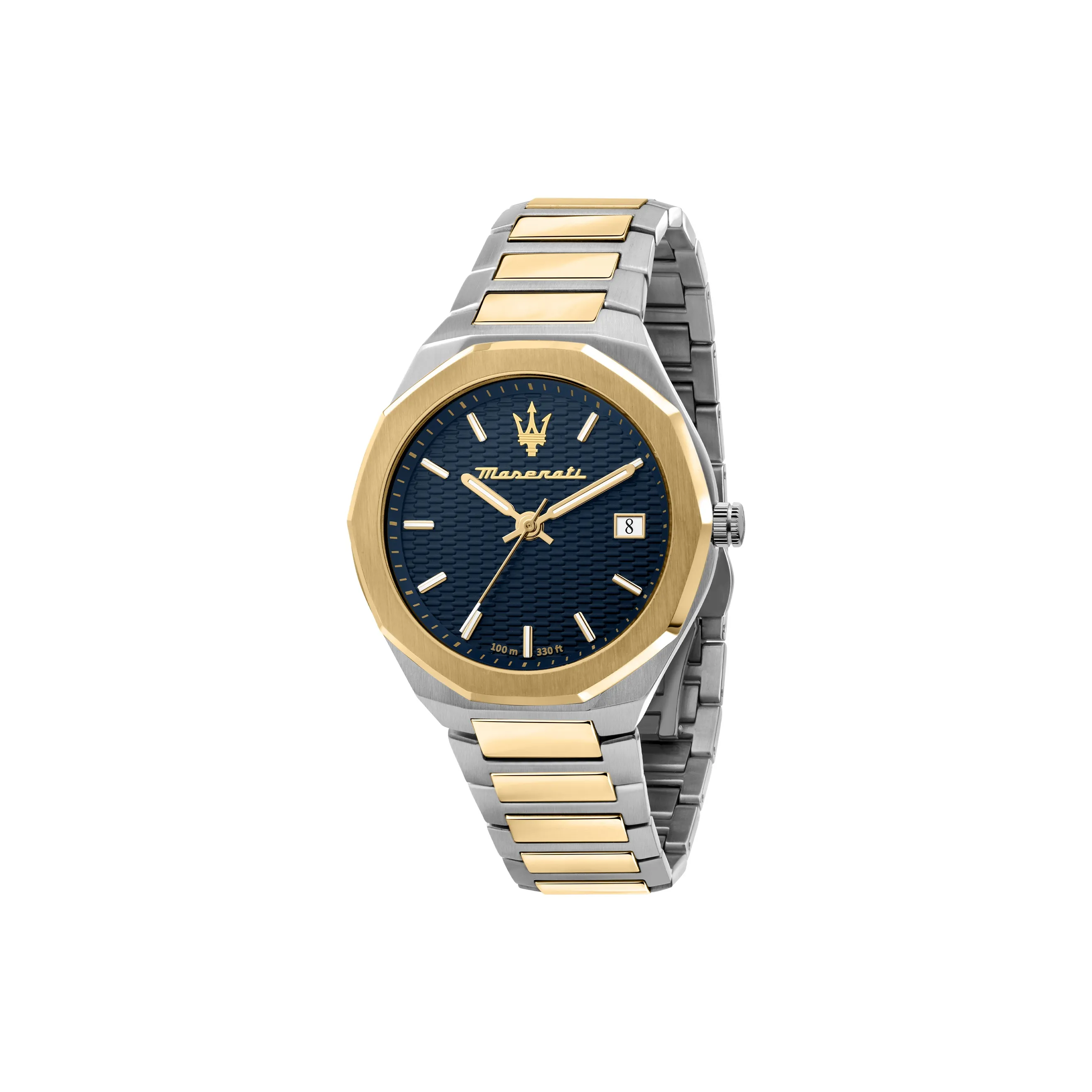 Maserati Мужские часы Кварцевый механизм Синий циферблат