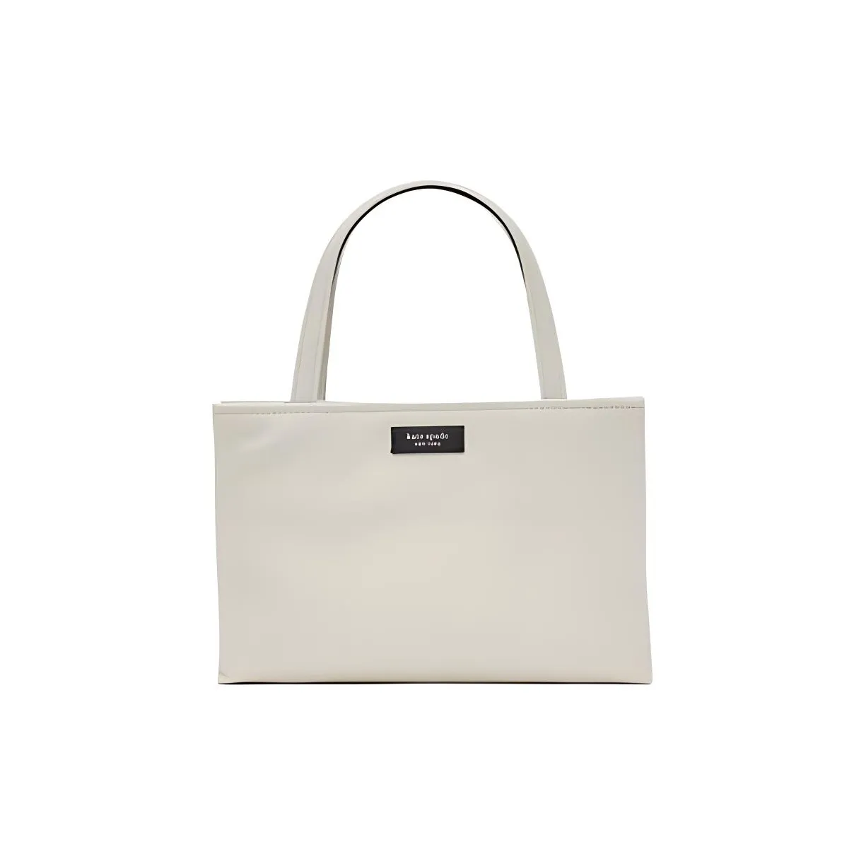 Kate Spade Sam Recycled Nylon Tote Bag, Shopping Bag, Shoulder Bag, Crossbody Bag, Handbag Trumpets Women's White