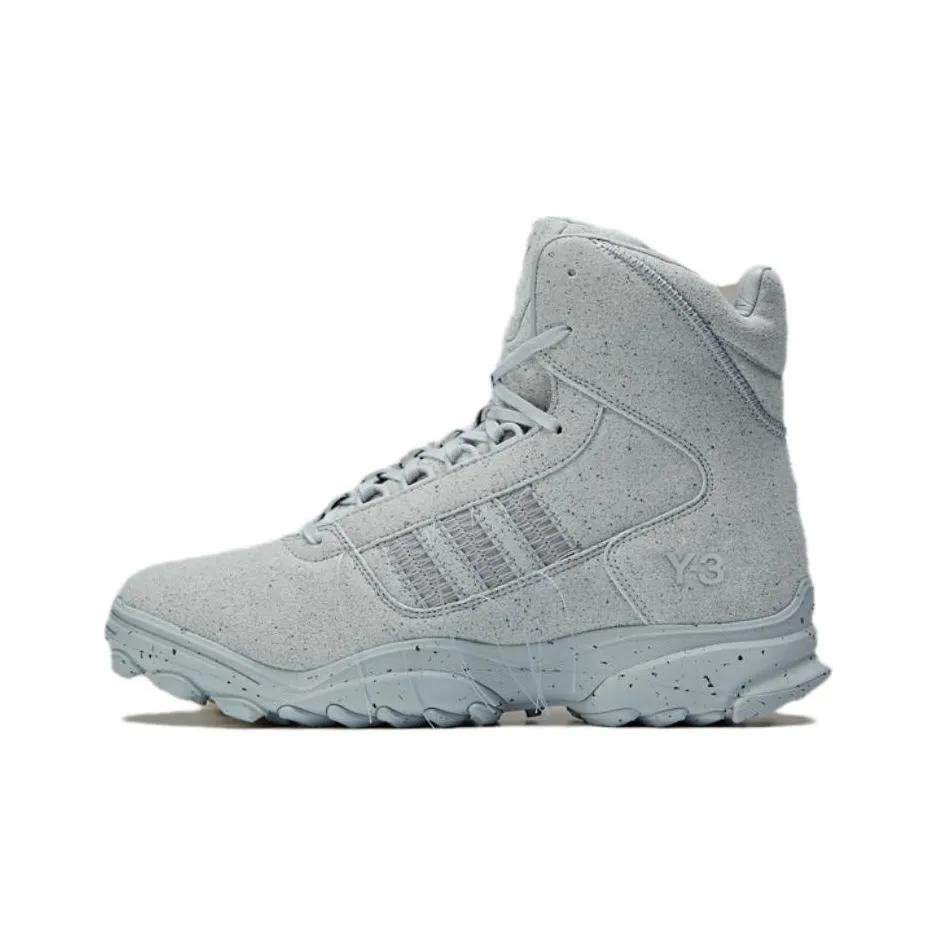 Y 3 GSG9 Fringed Leather Sneakers