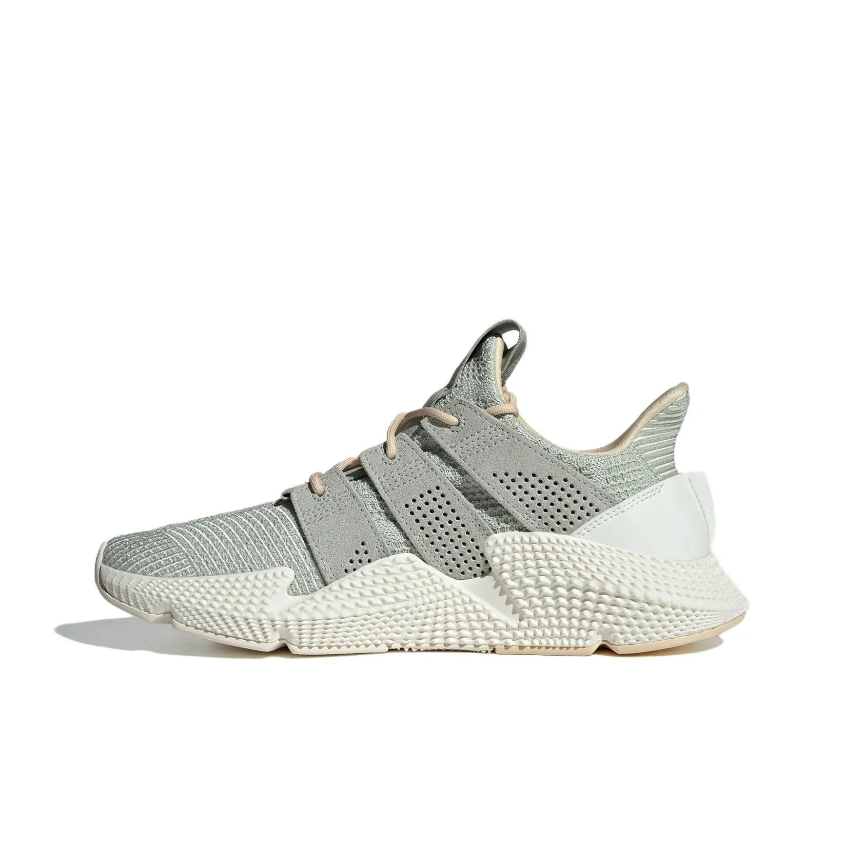 Adidas Originals PROPHERE Противоскользящий Устойчивый к истиранию Низкий Топ Кроссовки с Толстой Подошвой Унисекс Светло-зеленый