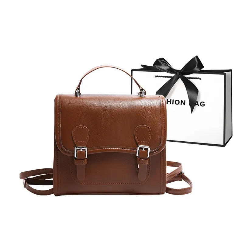 LETOO ПУ (полиуретан) Carry Рюкзак Стандартный Женский Коричневый Кофейный Черный