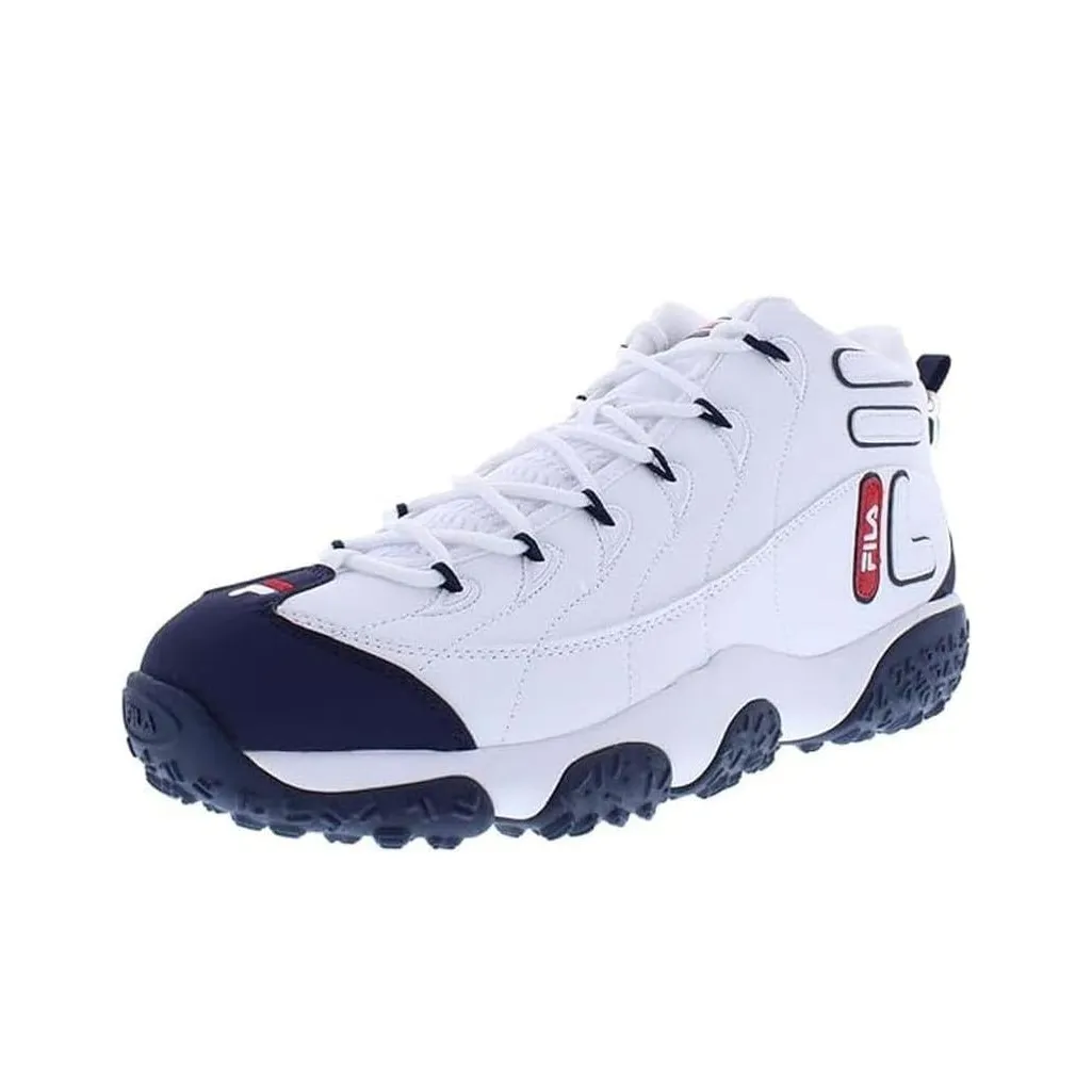 FILA Mid Top Basketball Shoes Men's White
