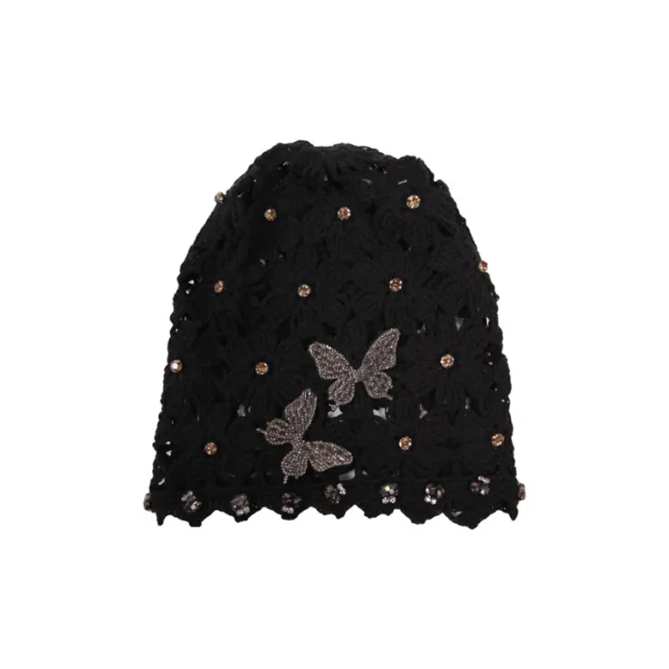 TCH Хлопок Шапки и Кепки Женские Черные