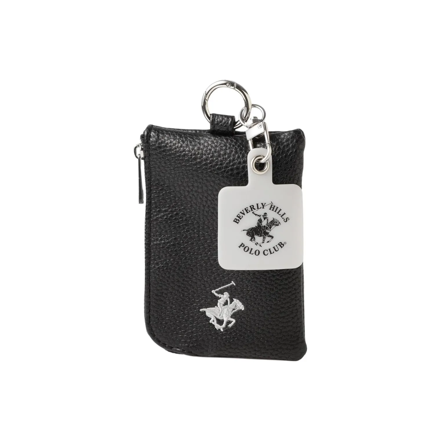 BEVERLY HILLS POLO CLUB PU Shoulder Bag, Crossbody Bag Unisex Black