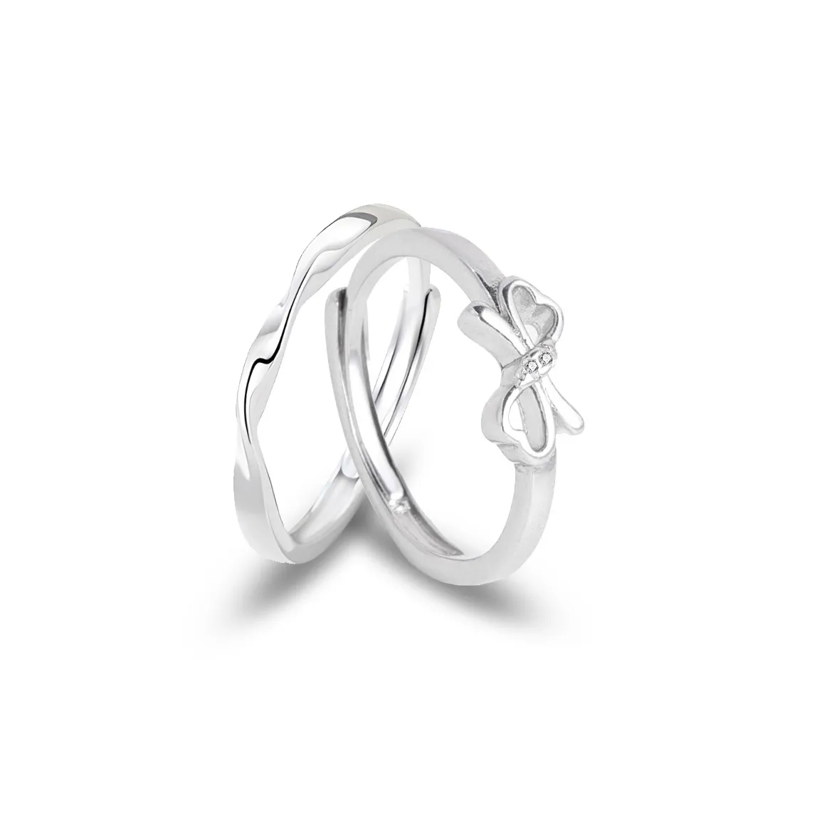 FOREVER MELODY Цирконовые кольца унисекс