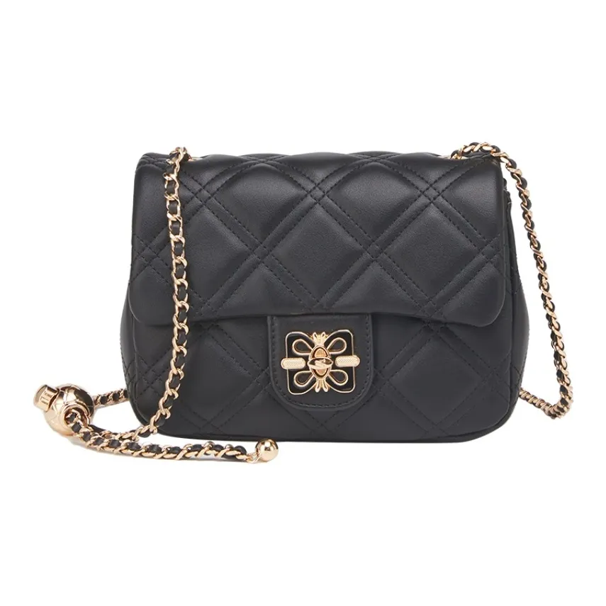 YEARCON Сумка через плечо из синтетической кожи женская черная