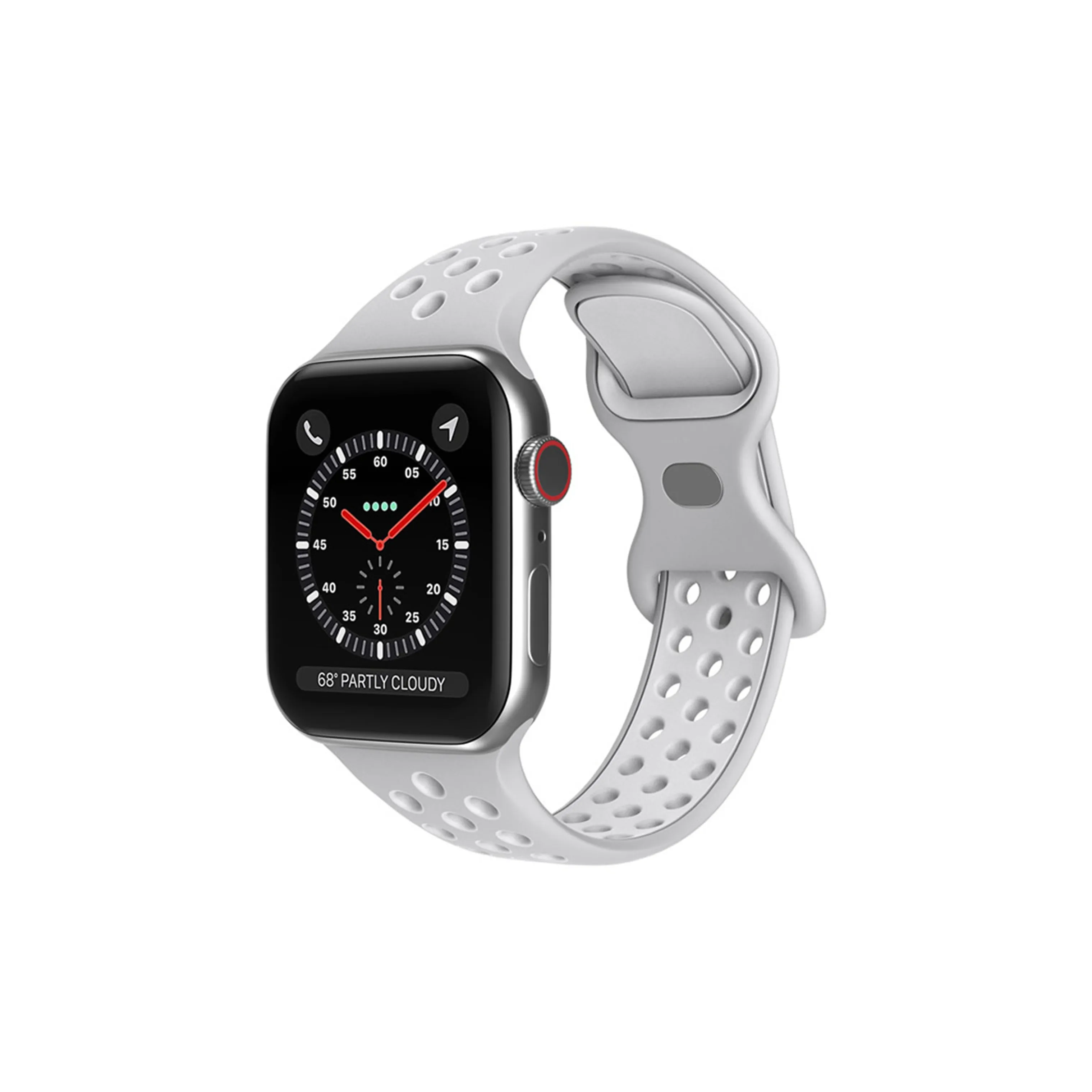 ZHENGGUANG Apple Compatibility Watch Band Silicone Material