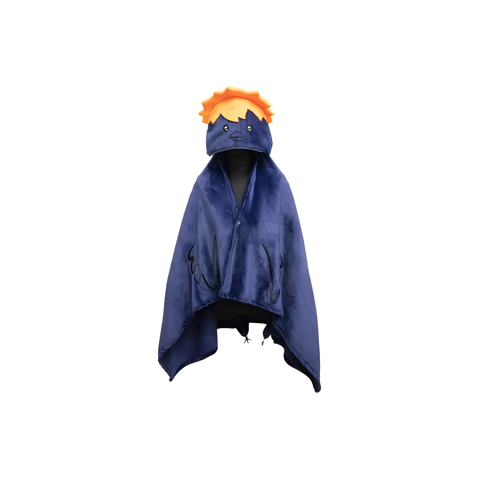 GuGuGuGu Haikyuu!! Characters Garbage Pit Showdown Шаль в стиле ворон кот Офис Пледы Плюшевые пледы Мерч по IP