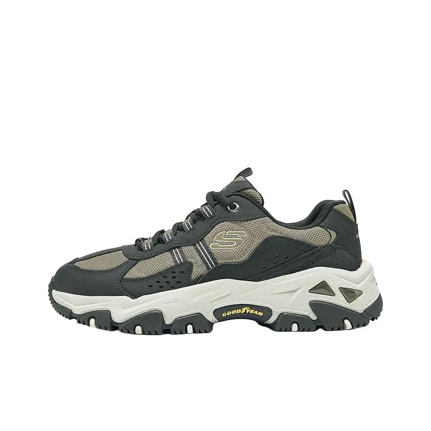 Skechers OUTDOOR Low Top Outdoor Shoes Men's Khaki