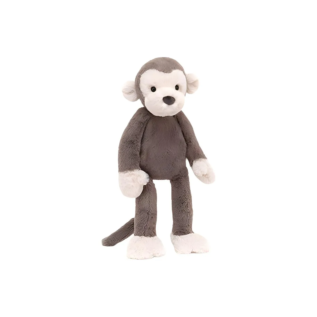 JELLYCAT Jungle Animal Collection Brody Monkey Кукла Плюшевая Кукла Standing Рекомендуемый рост 27 см
