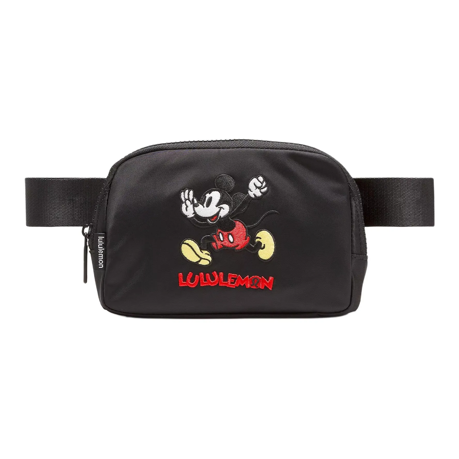 Lululemon × Disney Коллаборация Everywhere Нейлон Одно плечо Через плечо Бананка Унисекс Черный