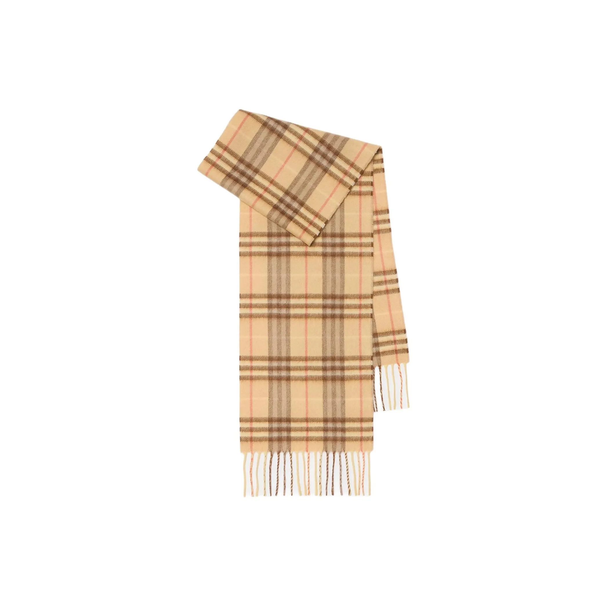 Burberry Kids Checked Cashmere Scarf