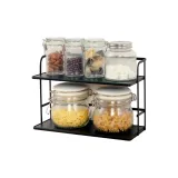 탈부착 + 세탁 가능 Spice Rack RAW2 w30 2-Tier 블랙