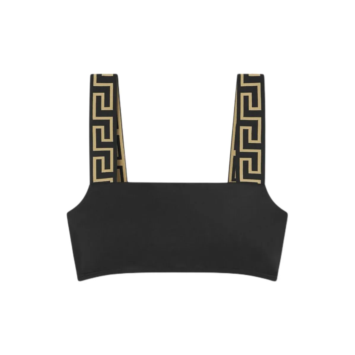 VERSACE Greca Border Bikini Top