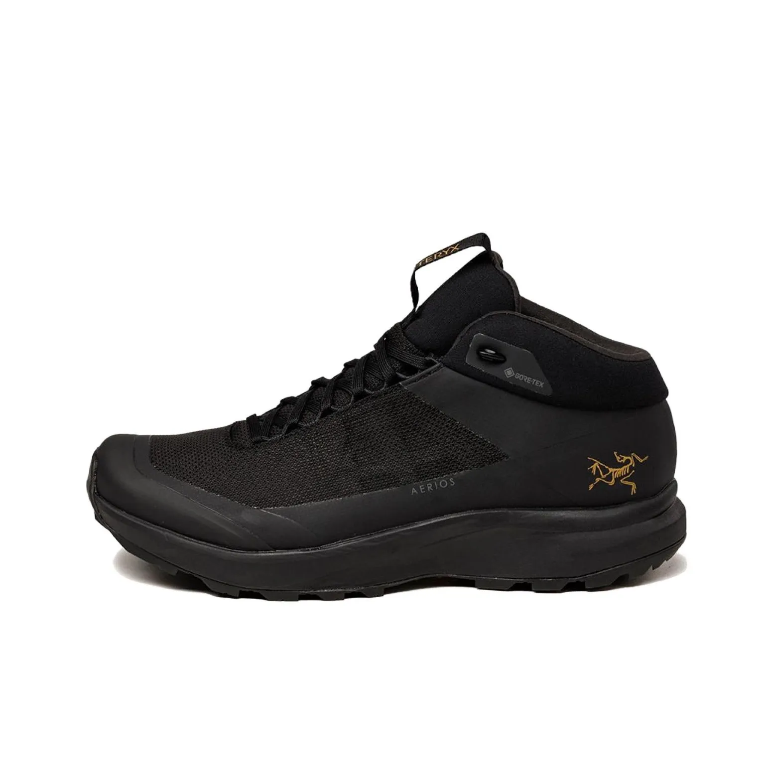 Arcteryx Aerios FL Аbrasion-Resistant Coating Support MID Top Hiking Shoes Unisex Black Арктерикс Aerios FL Аbrasion-Resistant Coating Support MID Топ Походная обувь Унисекс Черный