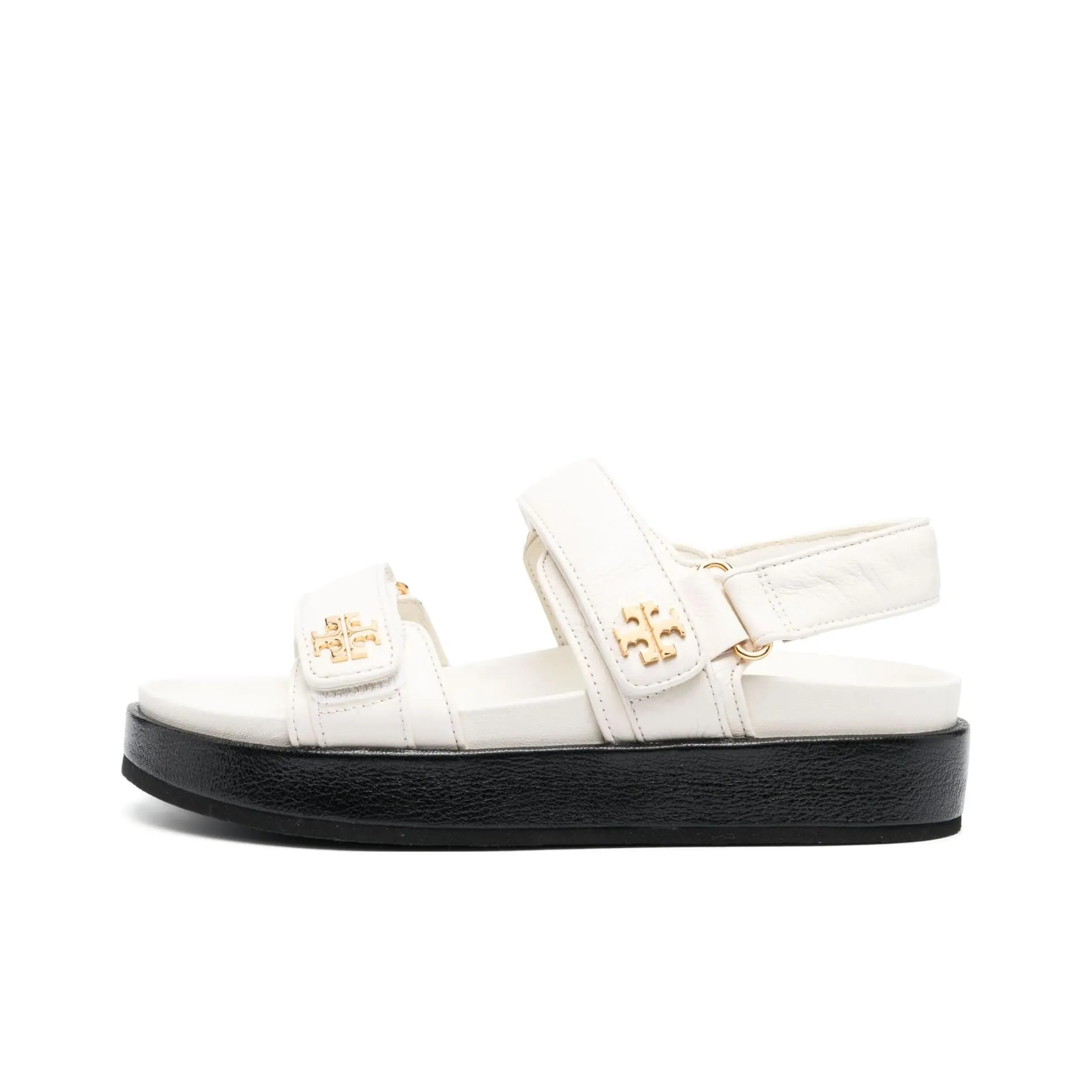 TORY BURCH Double T motif Leather Sandals