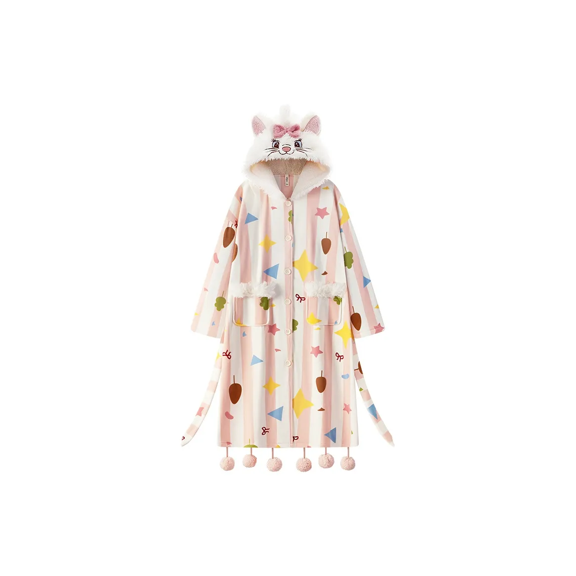 Gongdie X Disney Банные халаты Женские Розовый