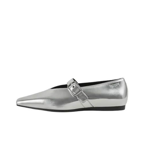 VAGABOND SHOEMAKERS Туфли Мэри Джейн Серебряные Женские
