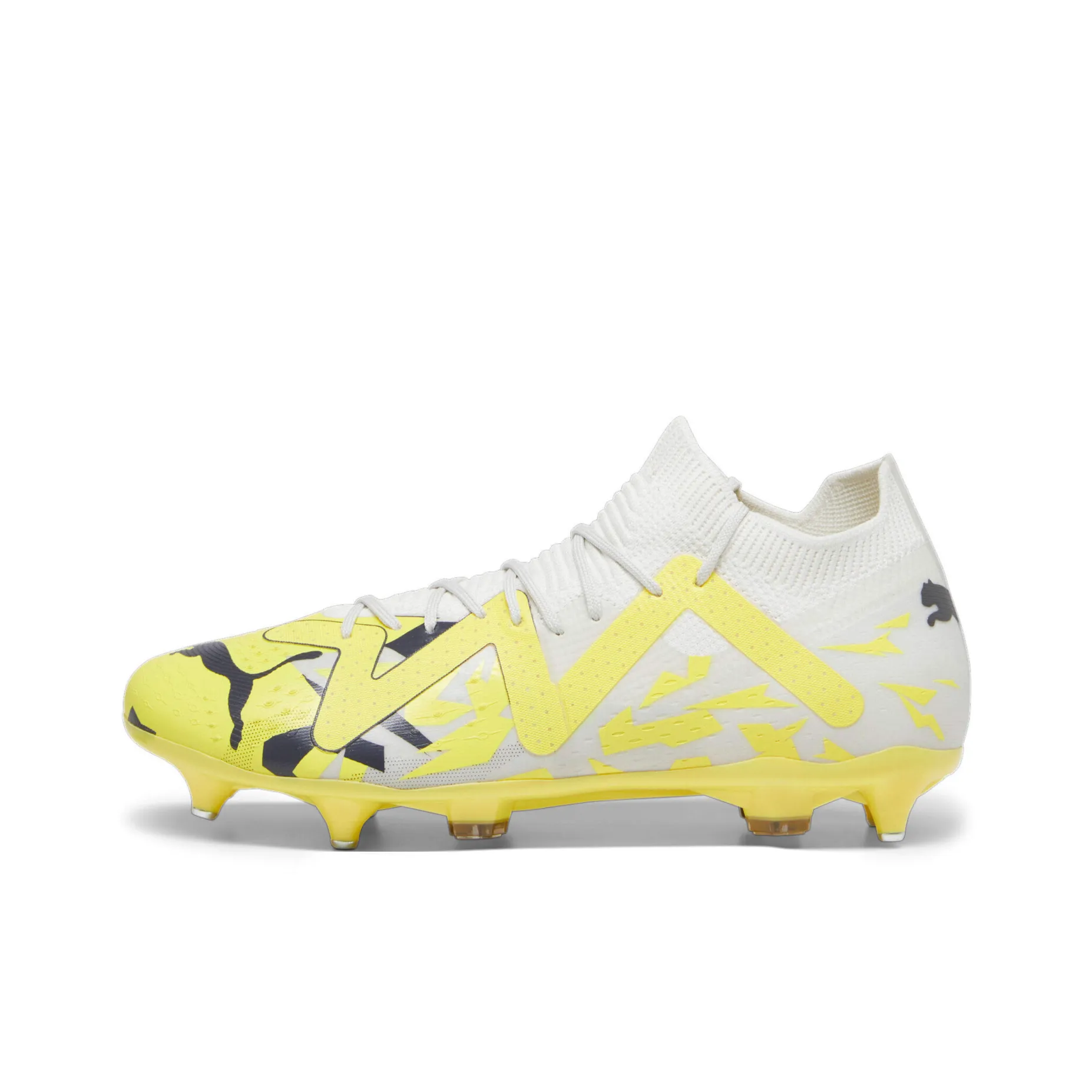 PUMA Future Match Mxsg SG Мягкая трава Устойчивые к истиранию Футбольные бутсы Мужские Желтые