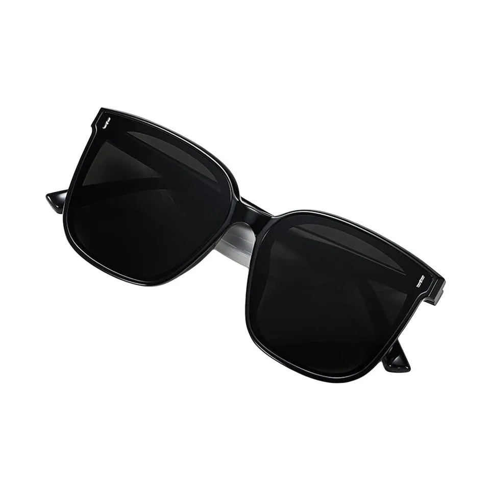 KELING Сплав Квадратные Солнцезащитные очки Унисекс Черные