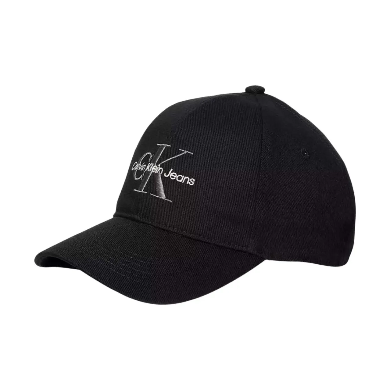 CALVIN KLEIN Cotton, Metal Baseball Caps Men's Black