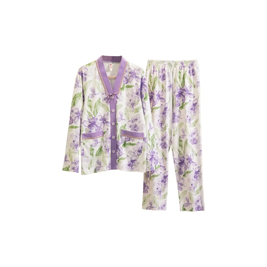 FENTENG Пижамный комплект женский сиреневый